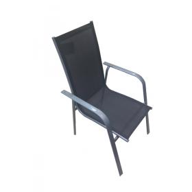 KAPEKΛA METAΛΛIKH KHΠOY 57X71X98.5 ΑΝΘΡΑΚΙ
